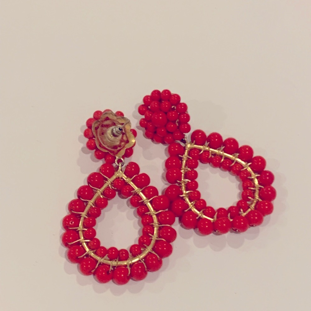 Red Lisi Lerch earrings